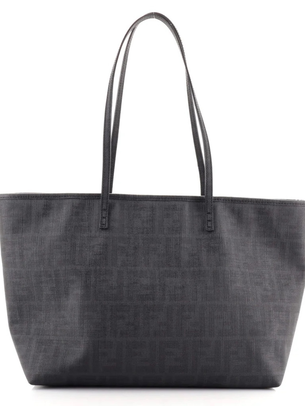 Fendi  Zucchino Canvas Roll Tote